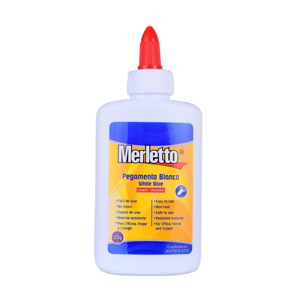 Goma Blanca Lavable Merletto de 125 g