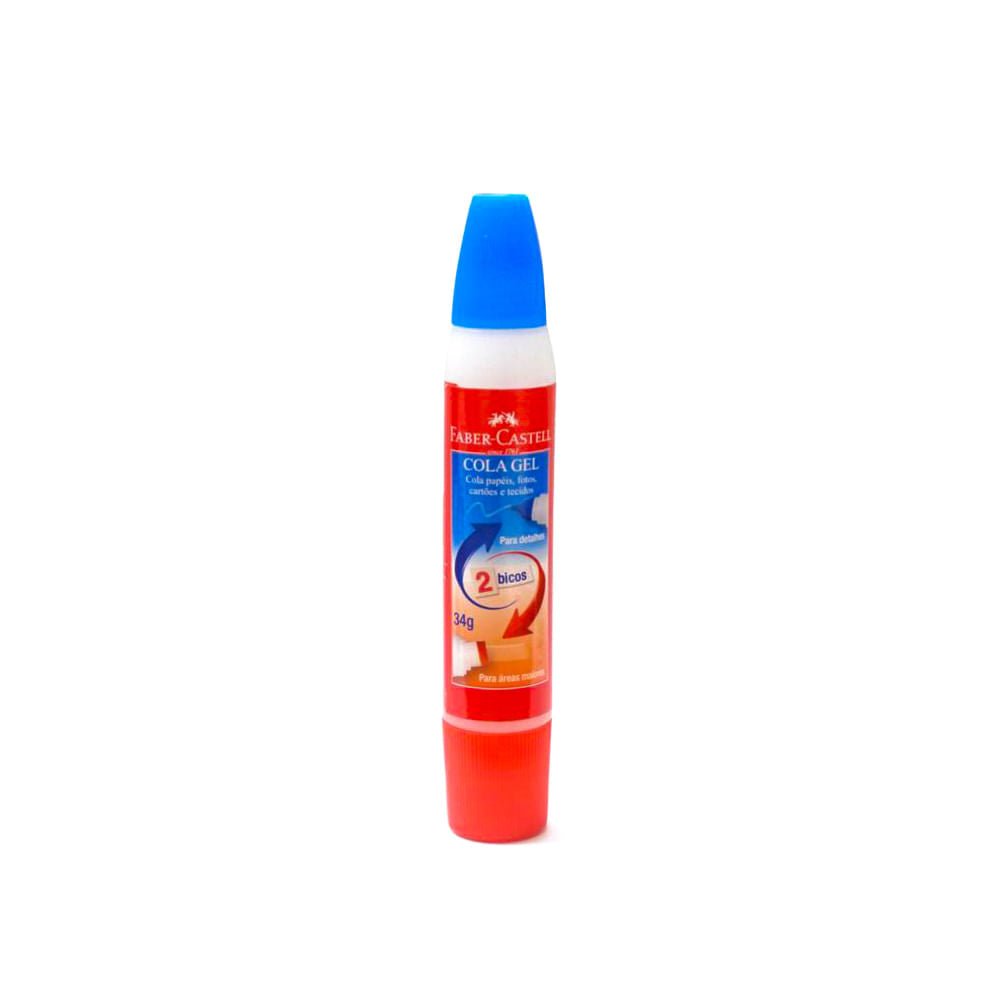 Goma Gel Doble Punta Faber Castell 34 g