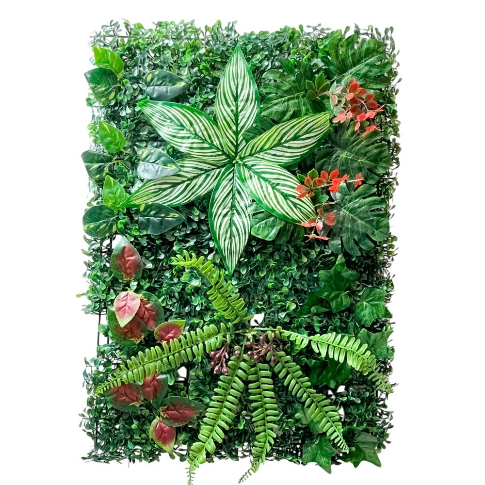 Grama Con Flores Artificiales Home Elegance / Decorativa / 60cm x 40cm - Home Elegance - Titan.com.pa - 2100000264063