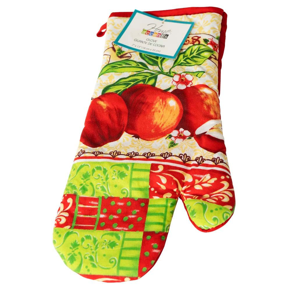 Guante De Cocina Estampado Manzana