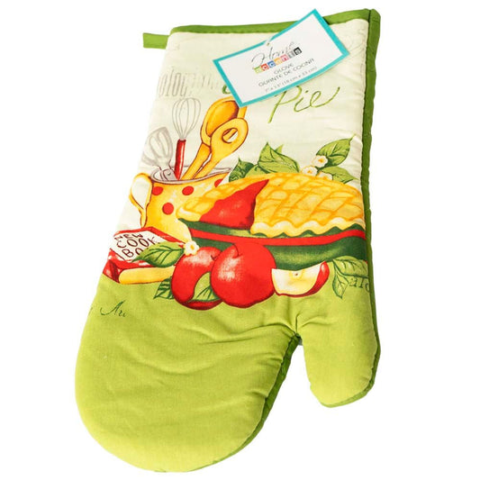 Guante De Cocina Estampado Pie De Manzana