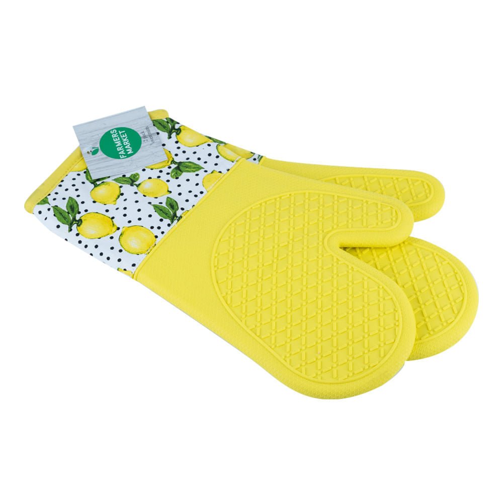 Guantes de Cocina Farmers Market de Silicón 2 Piezas