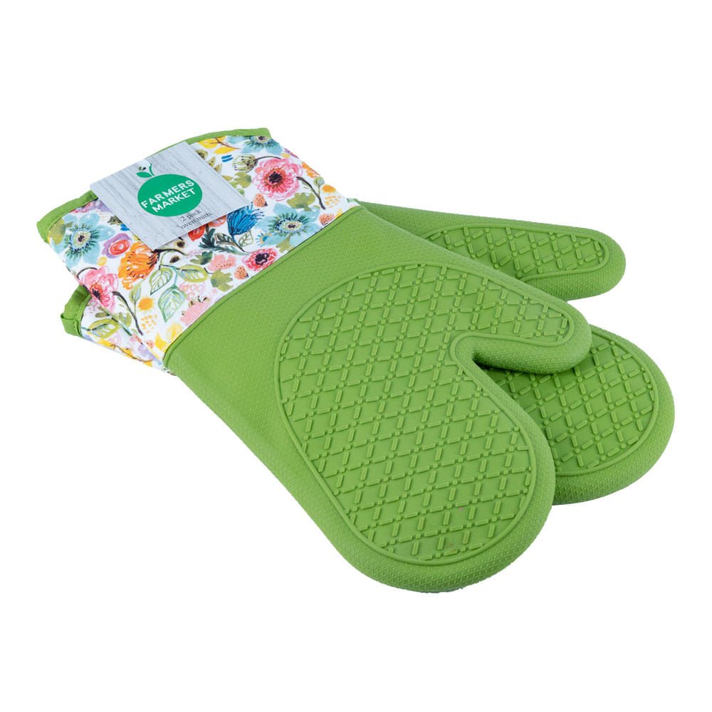 Guantes de Cocina Farmers Market de Silicón 2 Piezas