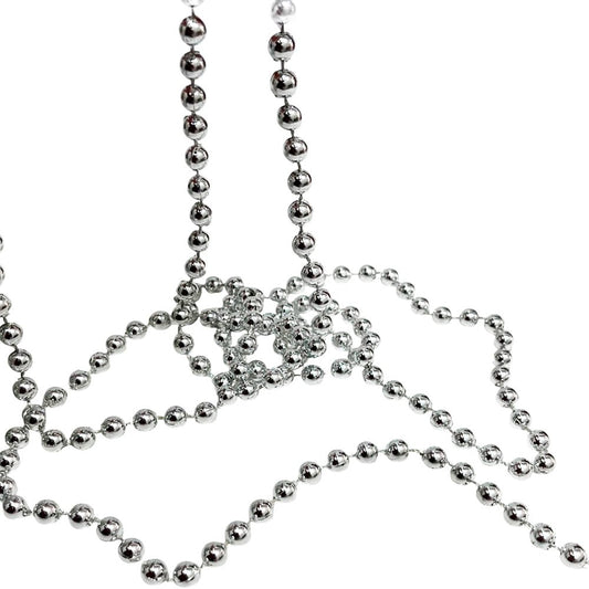 Guirnalda De Cuentas 700 CM Silver - Christmas Elegance