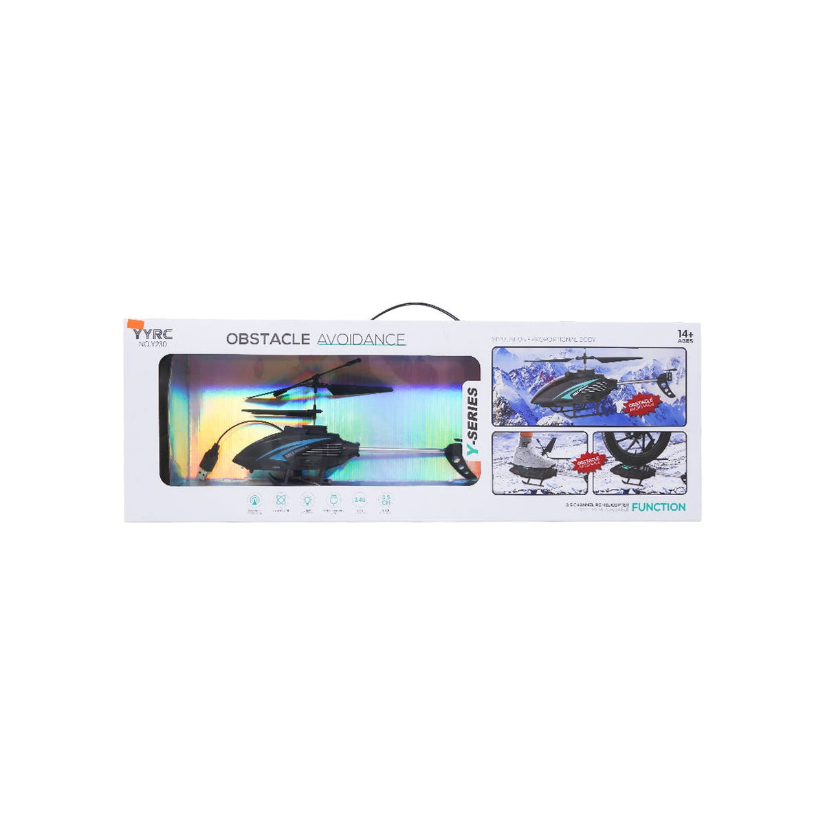 Helicóptero a Control Remoto 2.4 GHz 3 Canales - JH TOYS - 11080255