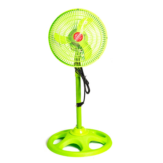 Abanico Pedestal Home Elegance 10" Verde