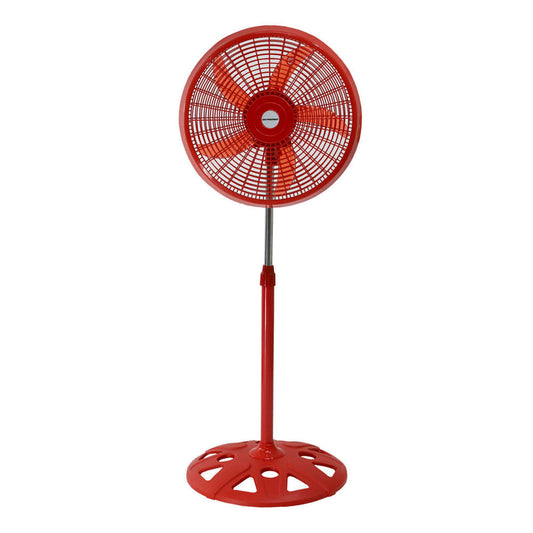 Abanico de Pedestal Premier de 18" - Rojo