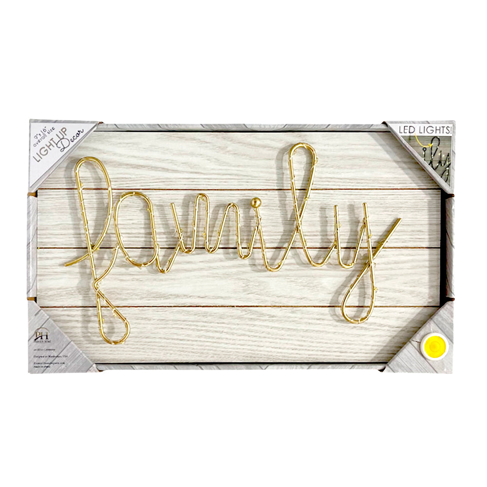 Placa Decorativa con Luces LED Premier Home