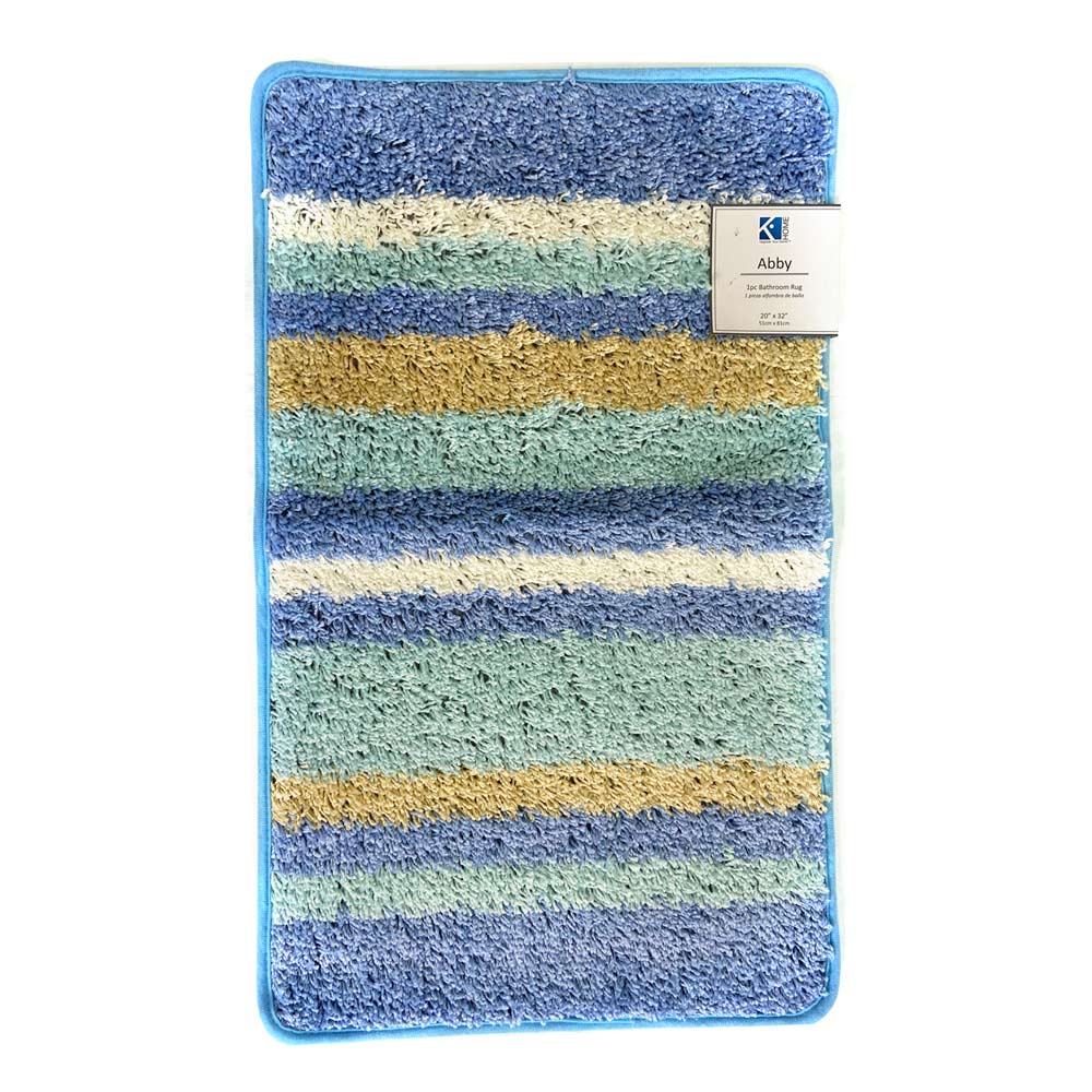 Alfombra de Baño Easy Home Abby 1 Pieza 51 cm x 81 cm - Azul claro