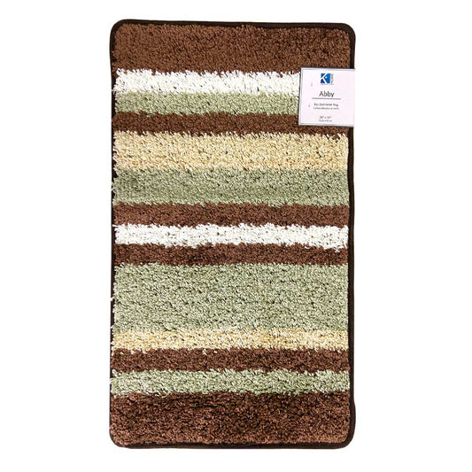 Alfombra de Baño Easy Home Abby 1 Pieza 51 cm x 81 cm - Chocolate