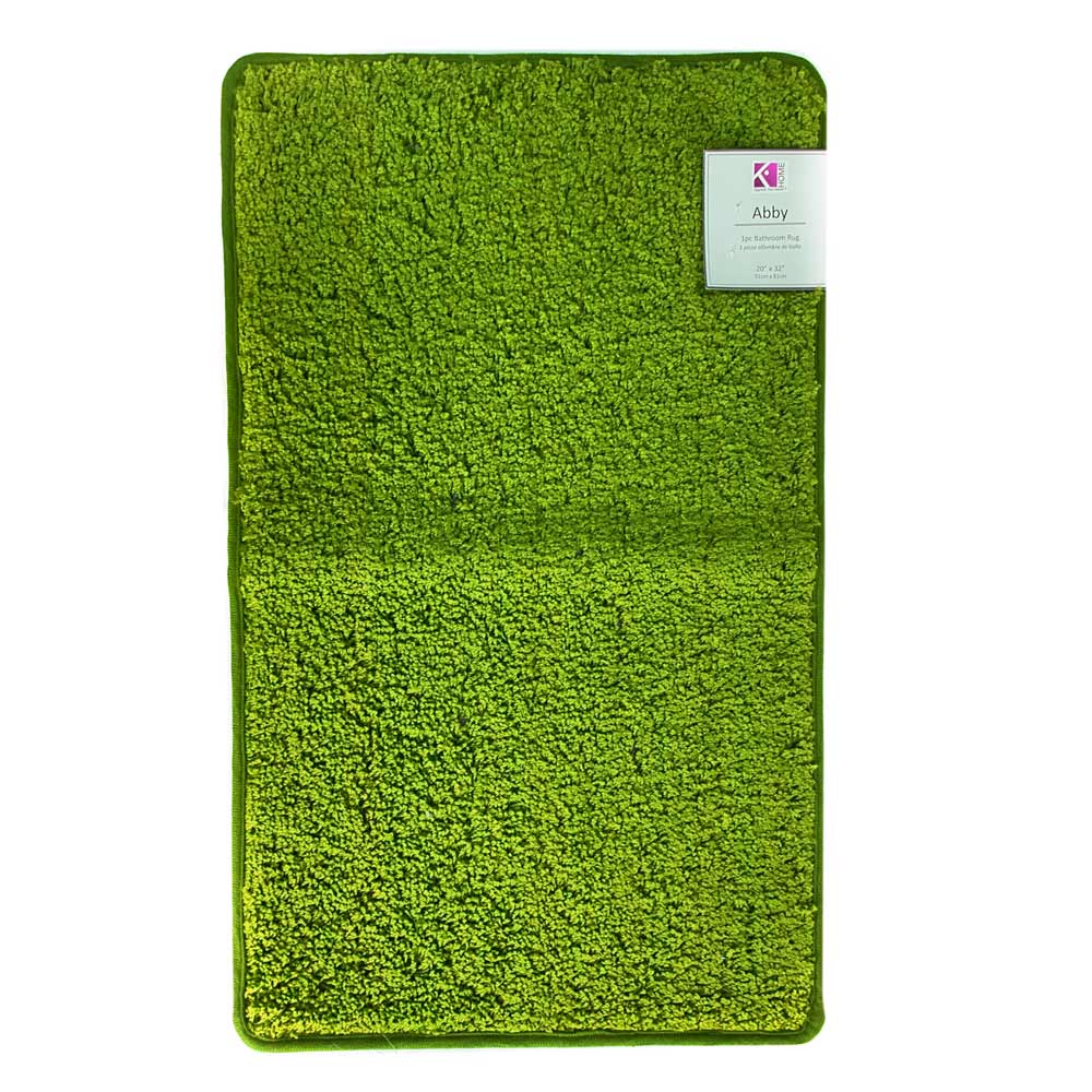 Alfombra de Baño Easy Home Layla 51 cm x 81 cm - Verde oliva
