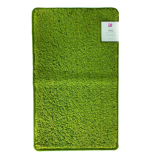 Alfombra de Baño Easy Home Layla 51 cm x 81 cm - Verde oliva