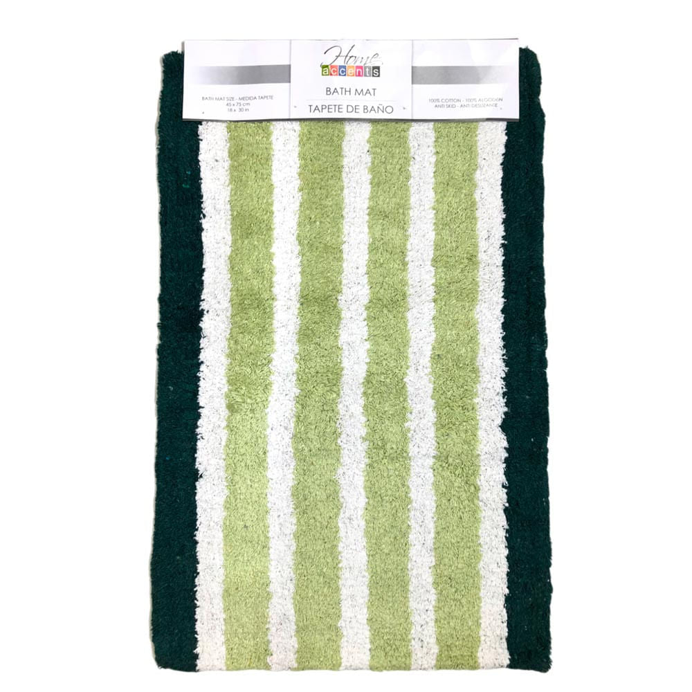 Alfombra Para Baño Home Accents 18" x 30" - Lima claro