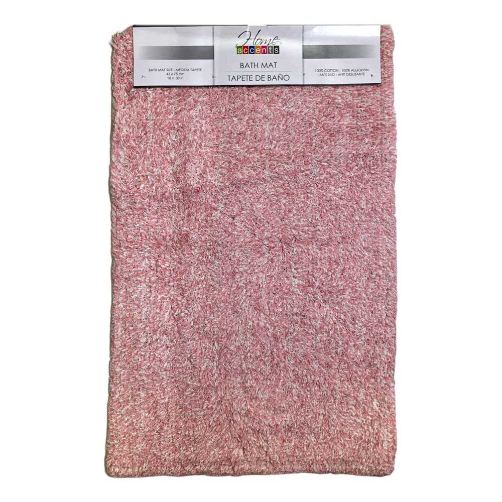 Alfombra Para Baño Home Accents 18" x 30" - Coral claro
