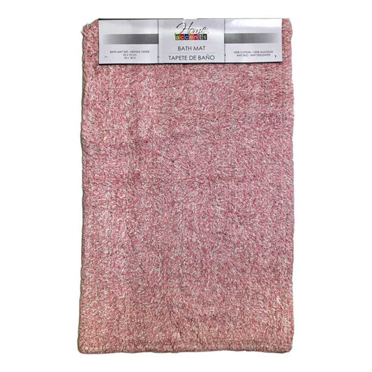Alfombra Para Baño Home Accents 18" x 30" - Coral claro