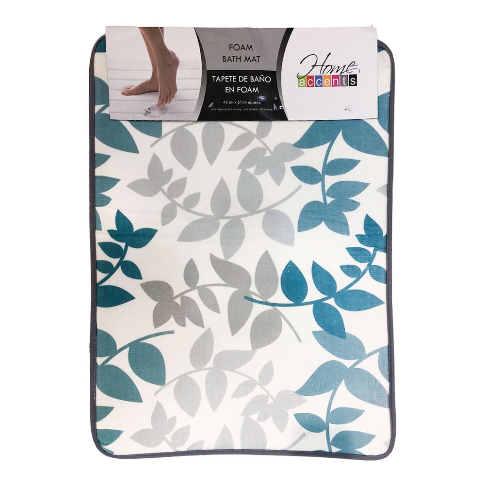 Alfombra Para Baño Home Accents de Memory Foam 43 cm x 61 cm - Surtido