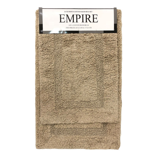 Alfombra de Baño Popular Bath Empire 2Piezas - Dorado Oscuro