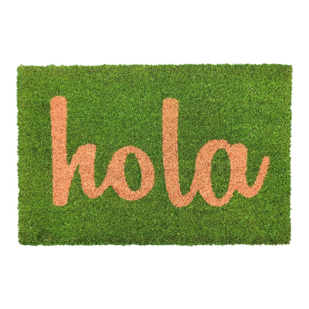 Alfombra de Coco Soho Hola 40 cm x 60 cm - Surtido