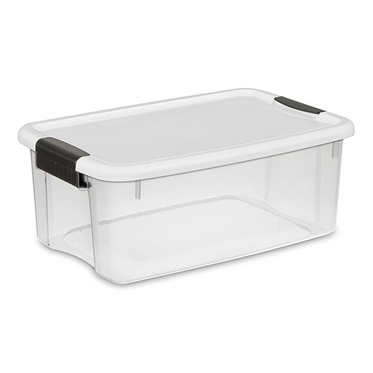 Caja Multiuso Sterilite Plástica Con Tapa 17 L