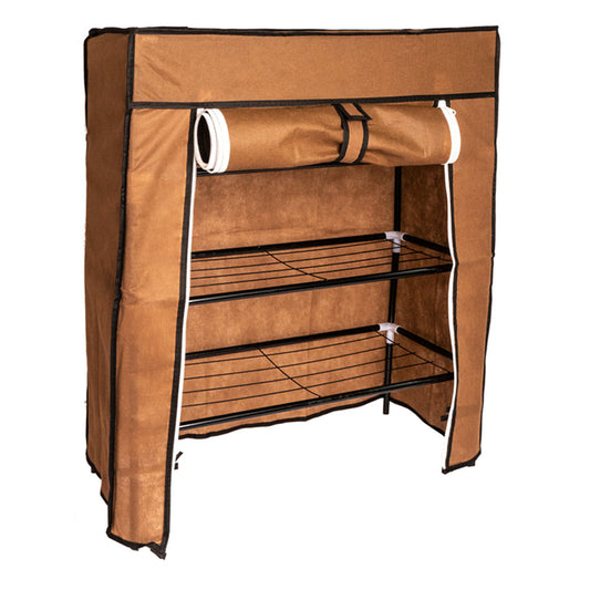 Zapatera Home Elegance De Tela 4 Niveles