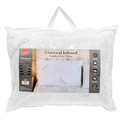 Almohada Memory Pillow / Home Elegance / Charcoal Infused