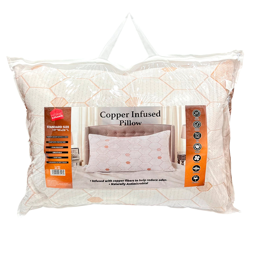 Almohada Memory Foam Pillow / Home Elegance / Copper