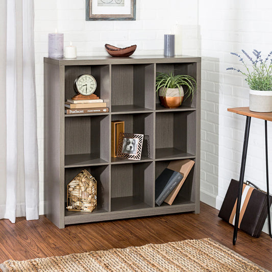 Organizador Laminado Honey Can Do 9 Cubos - Gris