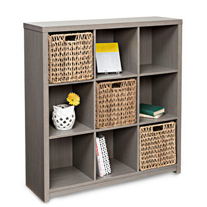 Organizador Laminado Honey Can Do 9 Cubos - Gris