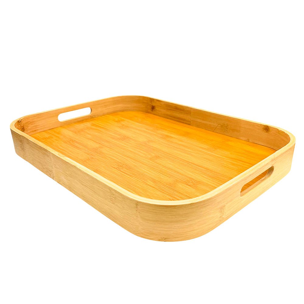 Bandeja Bamboo Rectangular Grande Home Elegance