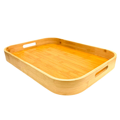 Bandeja Bamboo Rectangular Grande Home Elegance