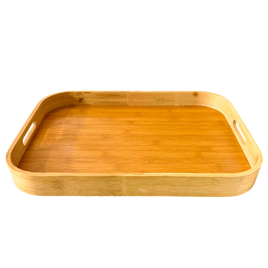 Bandeja Bamboo Rectangular Grande Home Elegance