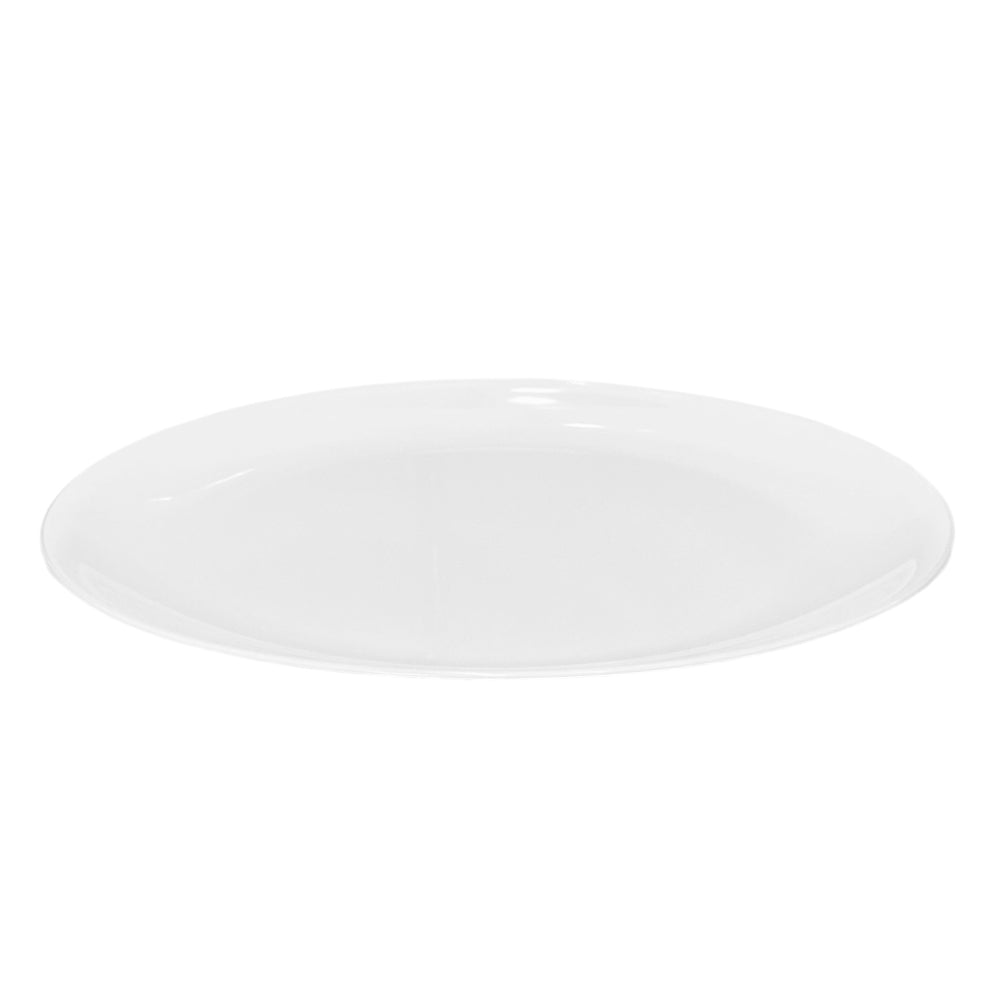 Bandeja Redonda Para Servir 14" Lillian / Blanco