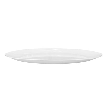 Bandeja Redonda Para Servir 14" Lillian / Blanco