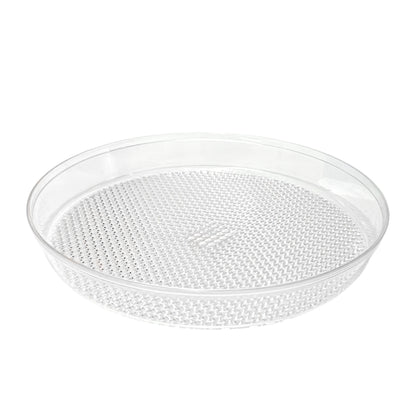 Bandeja Plástica Mediana Home Elegance de 30 cm / Clear