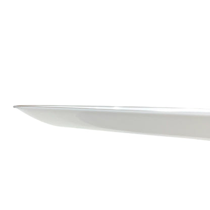 Bandeja Rectangular Para Servir Lillian / 18" x 7" / 2 Piezas / Blanca-Gold
