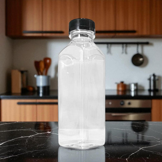 Botellas Plásticas / Lillian / Para Jugo / 7 Piezas / 16 oz