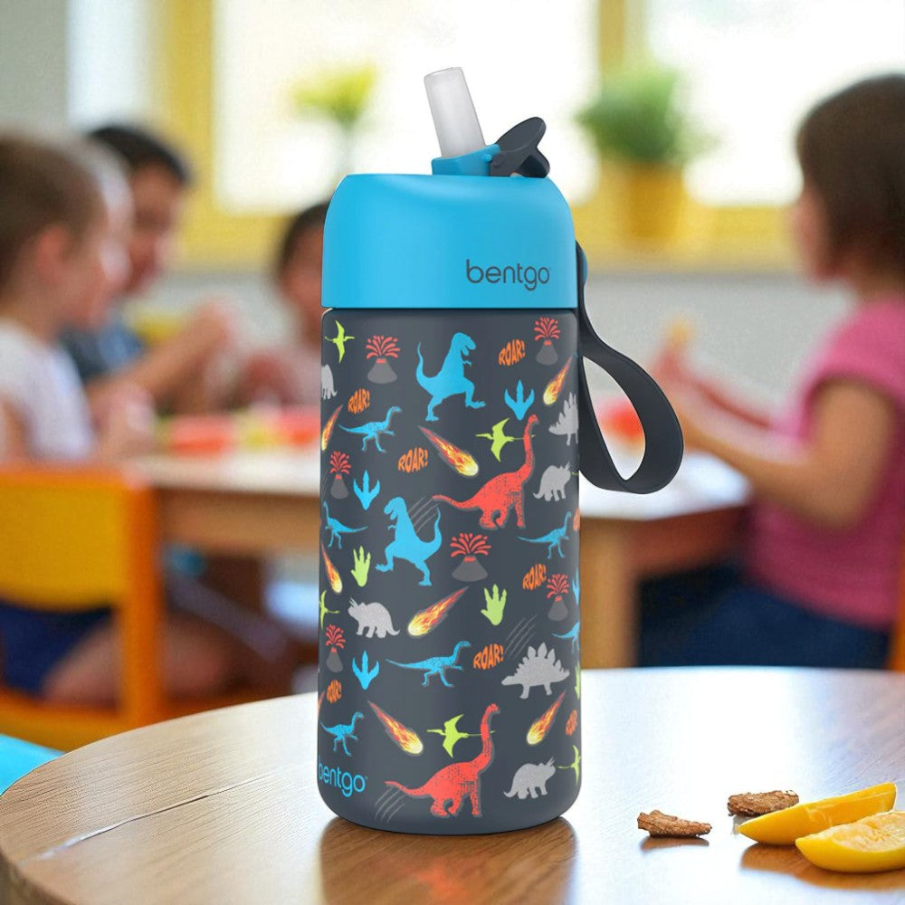 Botella Térmica Bentgo / 14 Onzas / Estampado Dinosaurio