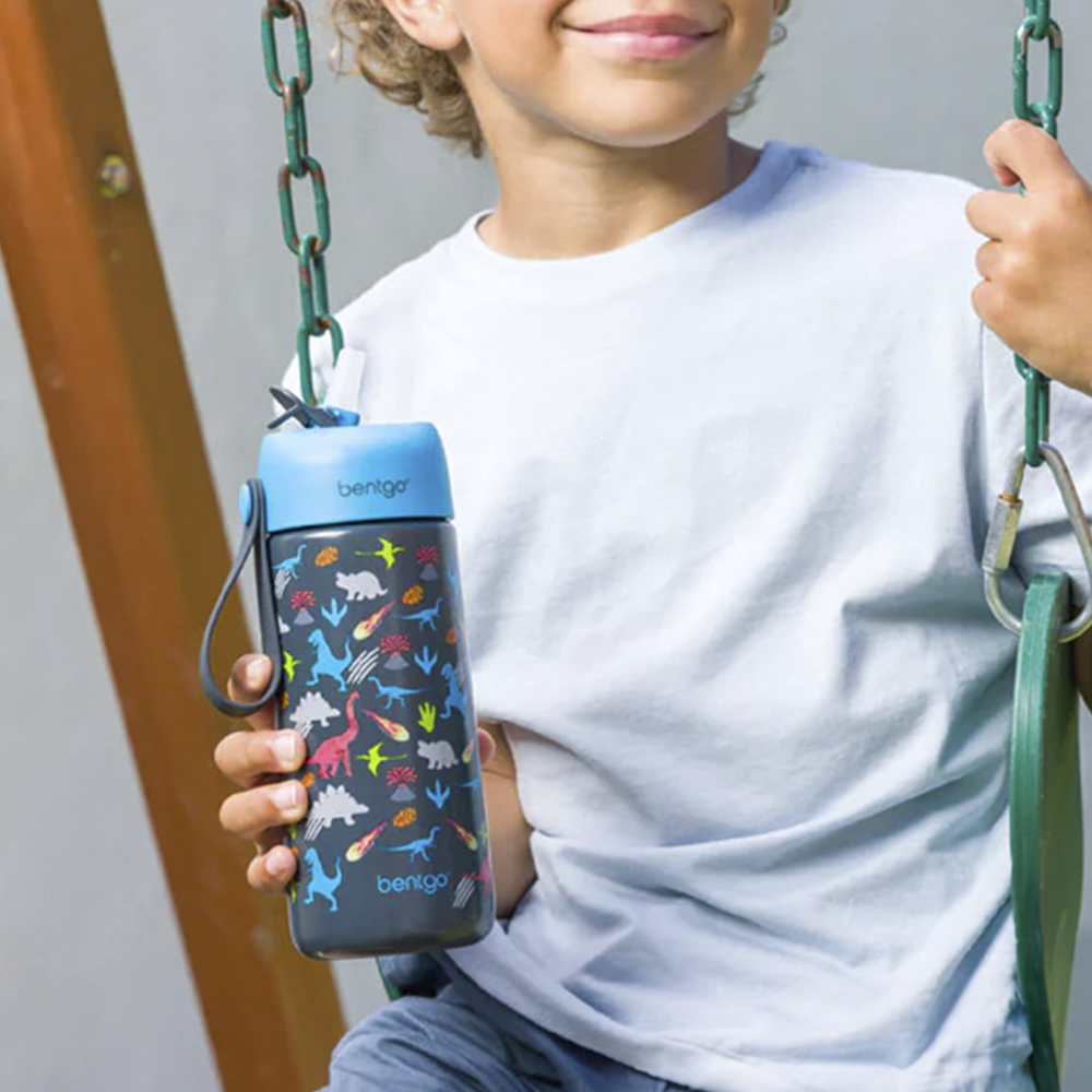 Botella Térmica Bentgo / 14 Onzas / Estampado Dinosaurio