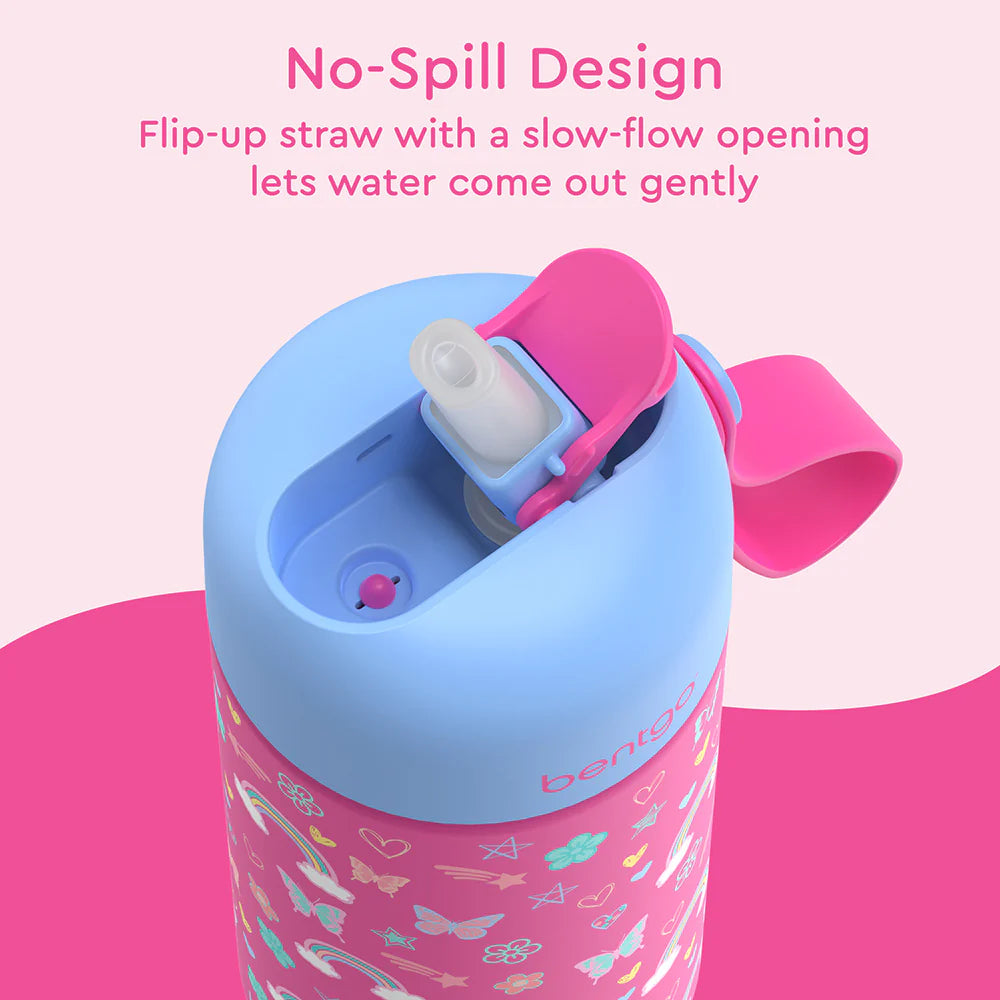 Botella Térmica Bentgo / 14 Onzas / Estampado Mariposa