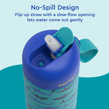 Botella Térmica Bentgo / 14 Onzas / Estampado Peces