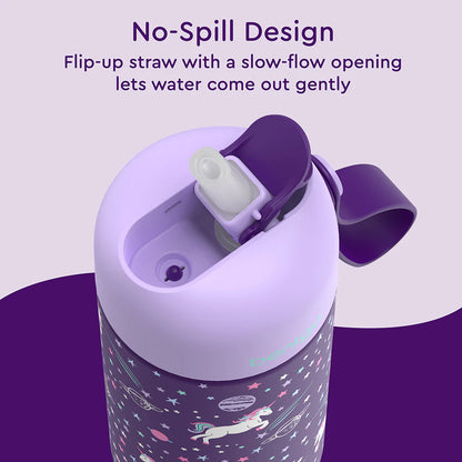 Botella Térmica Bentgo / 14 Onzas / Violeta Unicornio