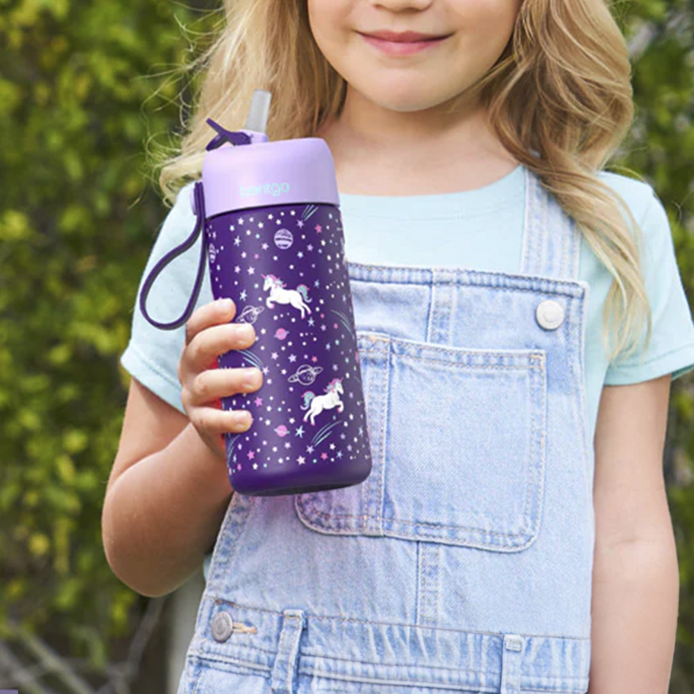 Botella Térmica Bentgo / 14 Onzas / Violeta Unicornio
