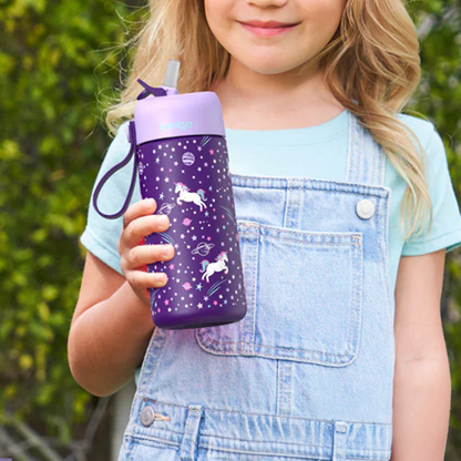 Botella Térmica Bentgo / 14 Onzas / Violeta Unicornio