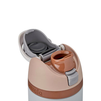 Botella Térmica Owala 24 oz – Silver/Brown