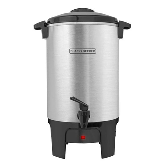 Cafetera Black & Decker de 30 Tazas Acero Inoxidable