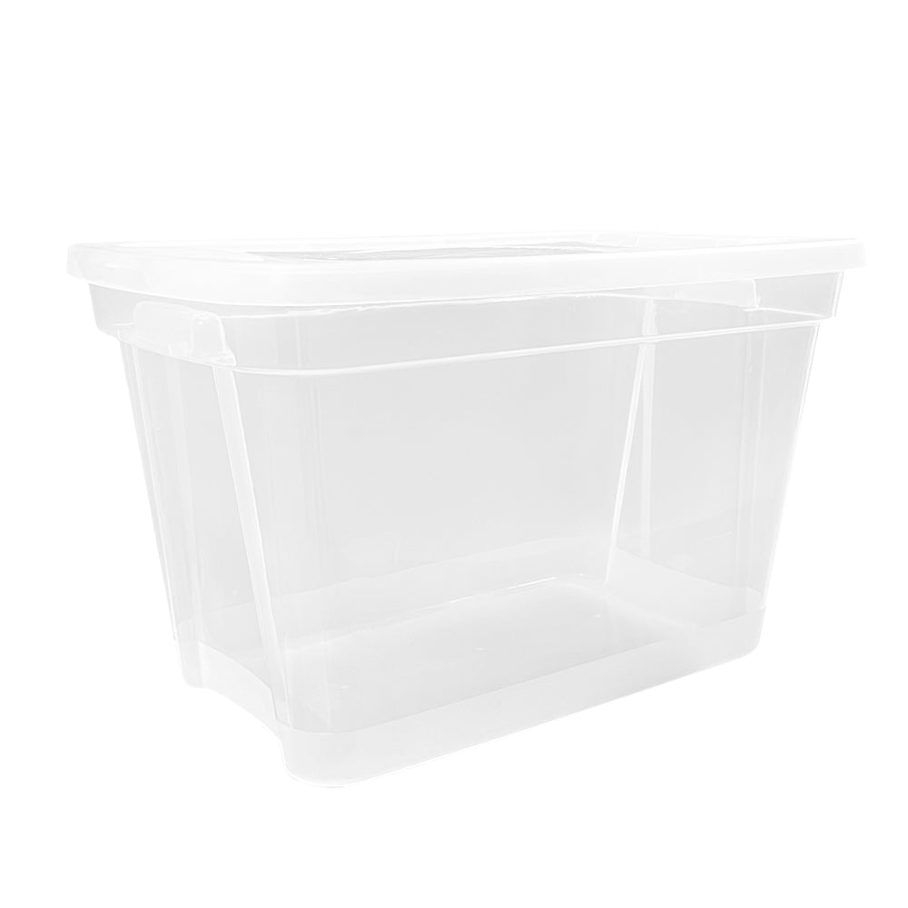 Caja Plástica Multiuso Home Elegance 40 Litros / Trasparente