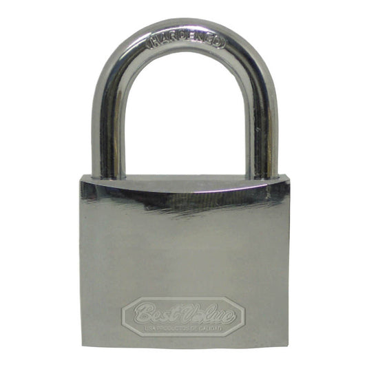 Candado Best Value Cromado de 30 mm