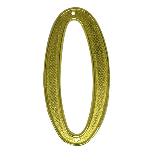 Número Para Puerta N°0 Best Value de Metal 4"