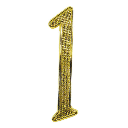 Número Para Puerta N°1 Best Value de Metal 4"