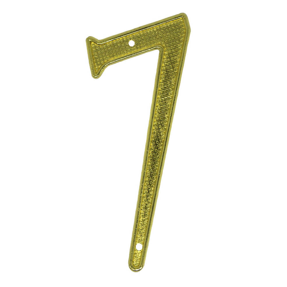 Número Para Puerta N°7 Best Value de Metal 4"